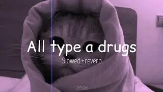 Thumbnail: All type a drugs | I'm bloody jay Iam an addict [slowed+reverb]