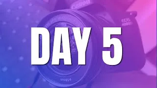 Thumbnail: Day 5 of Learning Photography 📸 | White Balance & Color Temperature (Canon 4000D Journey)