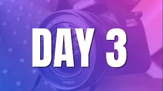 Thumbnail: Day 3 of Learning Photography 📸 | Composition, Camera Angles & My First Collaboration Opportunity!