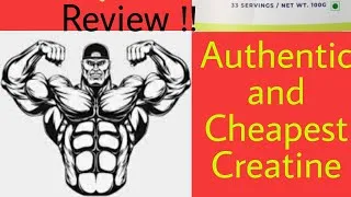 Thumbnail: Muscle Asylum | Creatine Monohydrate | Cheapest and Authentic | Review By Rohit Mishra