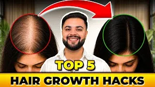 Thumbnail: Top 5 Tips to Boost Hair Growth Fast || Hair Fall & Hair Loss Treatment