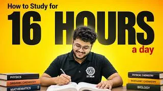 Thumbnail: ⚠️ How To Study 16 Hours A Day Realistically ‼️ (  MUST WATCH )