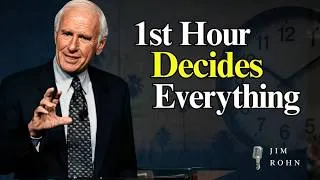 Thumbnail: The First Hour of Your Day Decides Everything  Jim Rohn Motivation