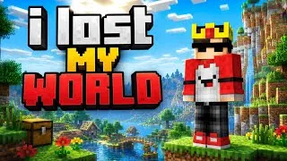 Thumbnail: I Lost My Minecraft World..😭