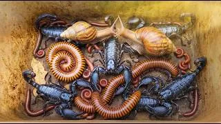 Thumbnail: I Found Giant Millipedes, Scorpions, Snail & More Bugs Hiding Here!