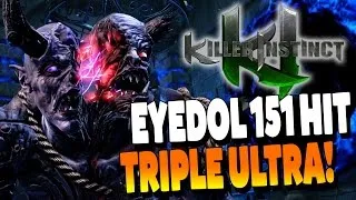 Thumbnail: Eyedol 151 Hit Triple Ultra Combo - Killer Instinct Season 3