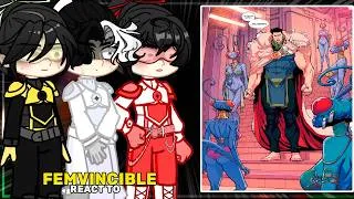 Thumbnail: FEMVINCIBLE React To Mark Grayson + Emperor / Mark vs Conquest | Season 3-4 | Gacha React