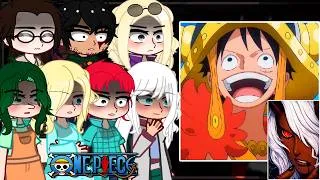 Thumbnail: 🔥‼️Straw Hats parents react to Luffy Gear 5 & Imu | One piece react to Luffy