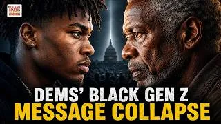 Thumbnail: “Stop Saying ‘Defend Democracy’”!? Black Voter Data EXPOSES Dems’ Massive Gen Z Messaging Failure.