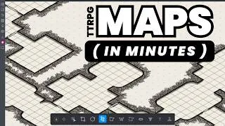 Thumbnail: Make dungeon maps FAST | Dungeon Scrawl Beginner Tutorial