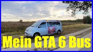 Thumbnail: Schaut euch meinen VW T5 jetzt an! 😱 GTA 6 & YouTube-Aufkleber 🤗