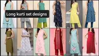Thumbnail: |MYNTRA| long kurti set for girls| new design ideas| trendy| Tryon| haul videos| daily fashion