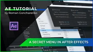 Thumbnail: After Effects Tutorial: How to fix "Out of Memory" error with a Secret Menu❗️