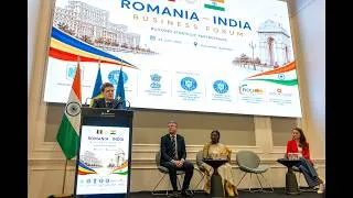 Thumbnail: Alocuțiunea susținută cu prilejul participării la evenimentul „Romania India Business Forum”