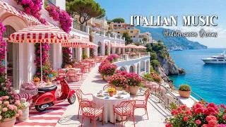 Thumbnail: Romantic Italian Cafe Music ☕ Relaxing Amalfi Coast & Beautiful Italian Riviera Vibes 4K