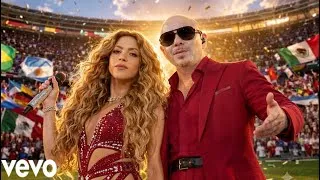 Thumbnail: Shakira & Pitbull – On The Floor | FIFA World Cup 2026™ | Official Anthem Style | 4K Music Video