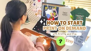 Thumbnail: How to Start a Low-Capital Print-on-Demand Business (Beginner Step-by-Step)
