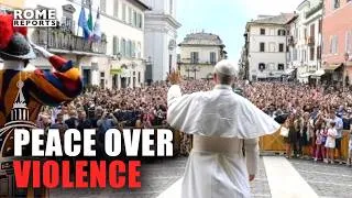 Thumbnail: Pope Leo XIV Calls for Hope in His First Angelus From Castel Gandolfo