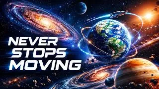 Thumbnail: The Universe Never Stops Moving — And That Changes Everything | Space Documentary 2026