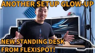 Thumbnail: 2023 Setup Makeover ft. FlexiSpot E7 Standing Desk!