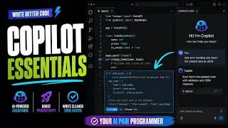 Thumbnail: GitHub Copilot | Series 02 - Introduction | Copilot Essential Features