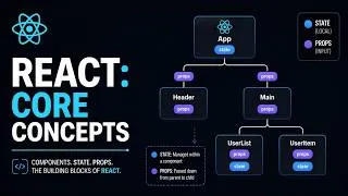 Thumbnail: Every React Concept Explained: The Core Mental Model