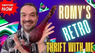 Thumbnail: Incredible SCORE Thrifting for Resell Awesome Vintage MCM Pottery Glass Knicknacks Decor and MORE! 