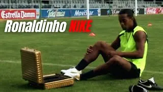 Thumbnail: Ronaldinho Nike Crossbar Skills + Presentation BARCELONA 2003