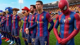 Thumbnail: RONALDO,SPIDERMAN,RONALDO,SPIDERMAN,RONALDO,SPIDERMAN AND MESSI & HULK ... THE GOAT
