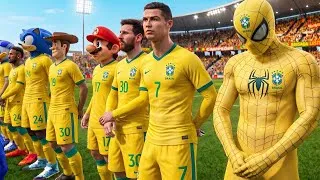 Thumbnail: RONALDO,SPIDERMAN,RONALDO,SPIDERMAN,RONALDO,SPIDERMAN AND MESSI & HULK ... THE GOAT