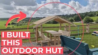 Thumbnail: I BUILT THIS OUTDOOR DIY COVERED BENCH SET | MINI GAZEBO FROM LUMBER