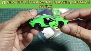 Thumbnail: 😱 NEW 911 Diecast Model! | Unboxing & Detailed Review.