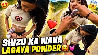 Thumbnail: SHIZU KA WAHA LAGAYA POWDER😍💗| यह कहा DAAL DIYA🥰| RONIT K FAM