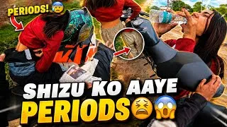 Thumbnail: SHIZU को RIDE पर AAYE PERIODS😣💔|SHIZU को यह क्या हो GAYA😭| Ronit K Fam