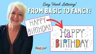 Thumbnail: From Basic to Fancy--Easy Hand Lettering