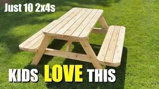 Thumbnail: DIY Youth Size Picnic Table ~ Beginner Friendly