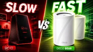Thumbnail: TP-Link Deco BE68 Wi-Fi 7 Setup & Speed Test - Is Wi-Fi 7 Actually Faster? Deco BE68 Real Speed Test