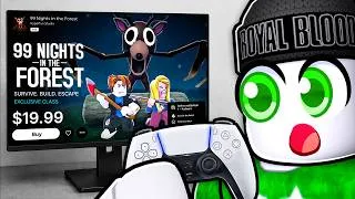 Thumbnail: I tested ROBLOX 99 NIGHTS on the PLAYSTATION 5!