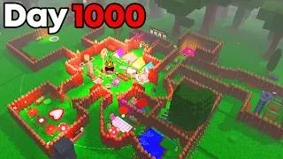Thumbnail: I Built a CITY To Survive 1000 DAYS In 99 Nights In The Forest!