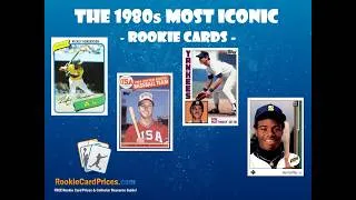 Thumbnail: The Most Iconic Baseball Rookie Cards From 1980-1989 & Their Values