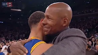 Thumbnail: Stephen Curry EMOTIONAL After Breaking Ray Allen's Record & Shares Special Moment with Ray Allen