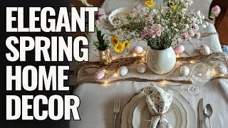 Thumbnail: Elegant Spring Decorating Ideas | Modern French Country Decor for Spring
