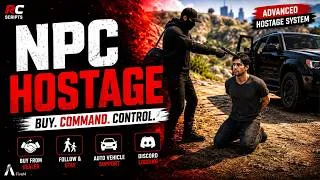 Thumbnail: RC NPC HOSTAGE | ADVANCED HOSTAGE SYSTEM FOR FIVEM | ESX LEGACY | OX_LIB | OX_TARGET