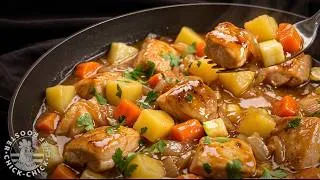 Thumbnail: Quick, healthy, and delicious—this is now my signature dish: Chicken and vegetable stew in one pan.