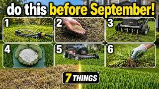 Thumbnail: Your Lawn Will Die If You Don't Do These 7 Things Before September