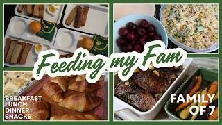 Thumbnail: FEEDING MY FAMILY || 3 DAYS OF BREAKFAST, LUNCH, AND DINNER