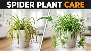Thumbnail: 🔥 Spider Plant Care 10 Easy Tips to Grow a Healthy, Lush Plant 🌿