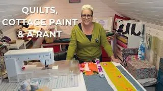 Thumbnail: Applique, Cottage Paint and a Sea Swim.
