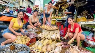 Thumbnail: Best CAMBODIA FOOD TOUR 2026! Mixed Food at Toul Tom Poung Market