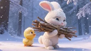 Thumbnail: Roro & Dodo Shiver in the Snow – Ep 23 | Can Roro Find Wood in Time?